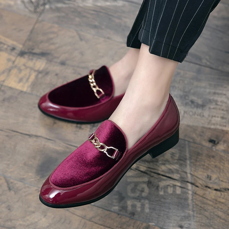 Gatsby Velvet Loafer