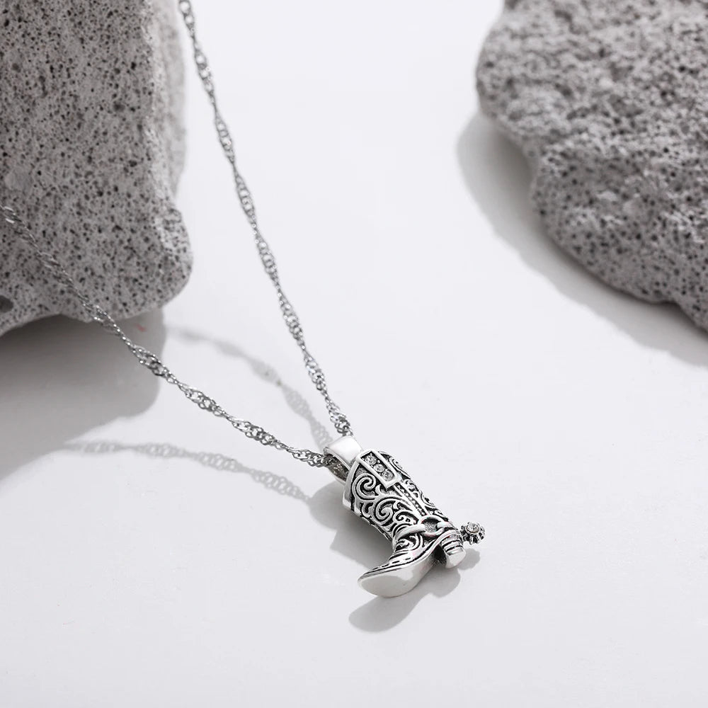 Legacy Cowgirl Boot Necklace