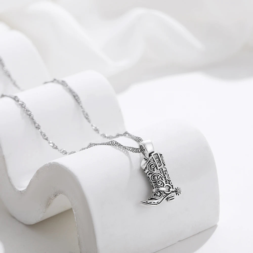 Legacy Cowgirl Boot Necklace