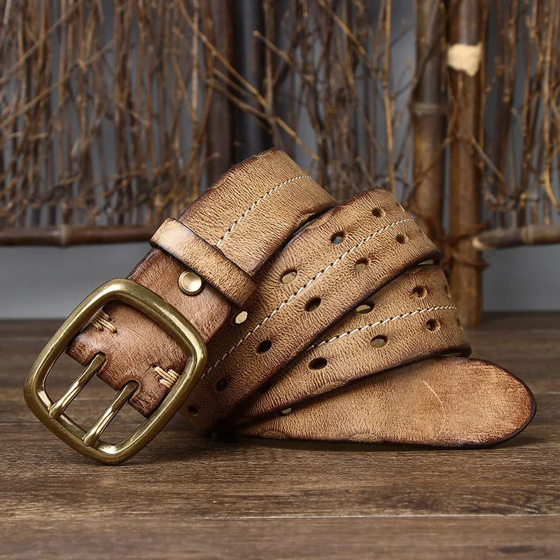 Ascot Full-Grain Leather Belt