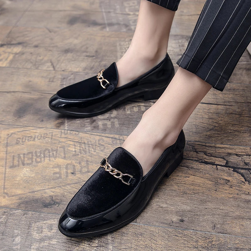 Gatsby Velvet Loafer