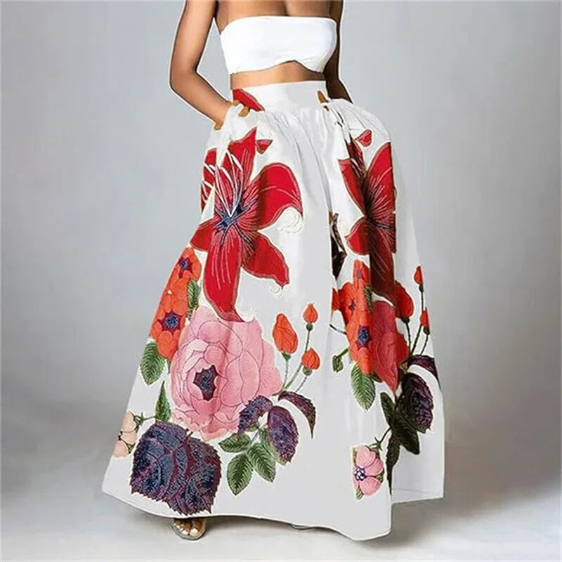 Eden Botanical Maxi-Skirt