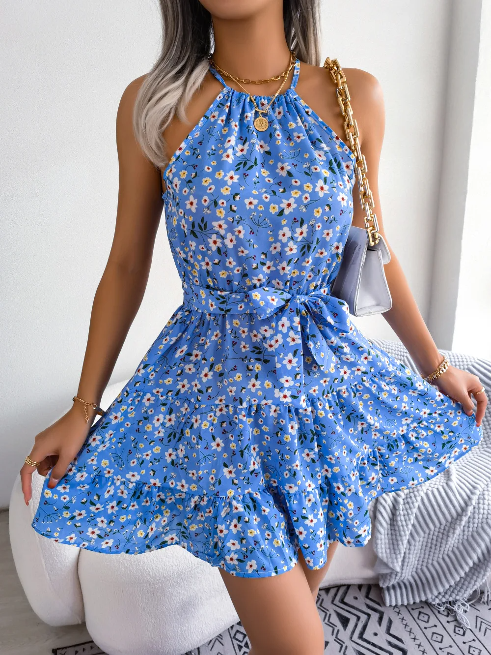 Bellavue Tiered Floral Dress