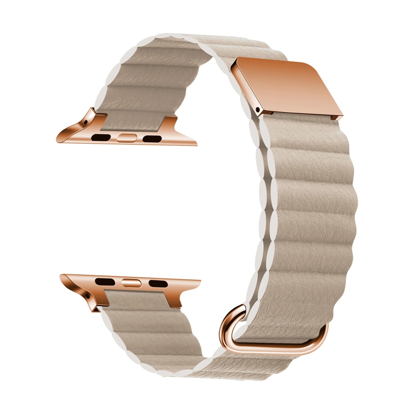 Blush Ridged Apple Watch Band