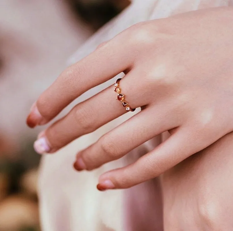 Aurelia Ember Ring