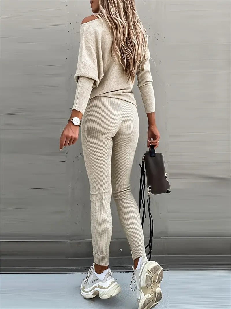 Belaire Ribbed Knit Set