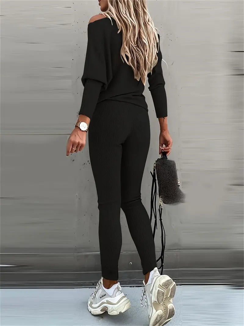 Belaire Ribbed Knit Set