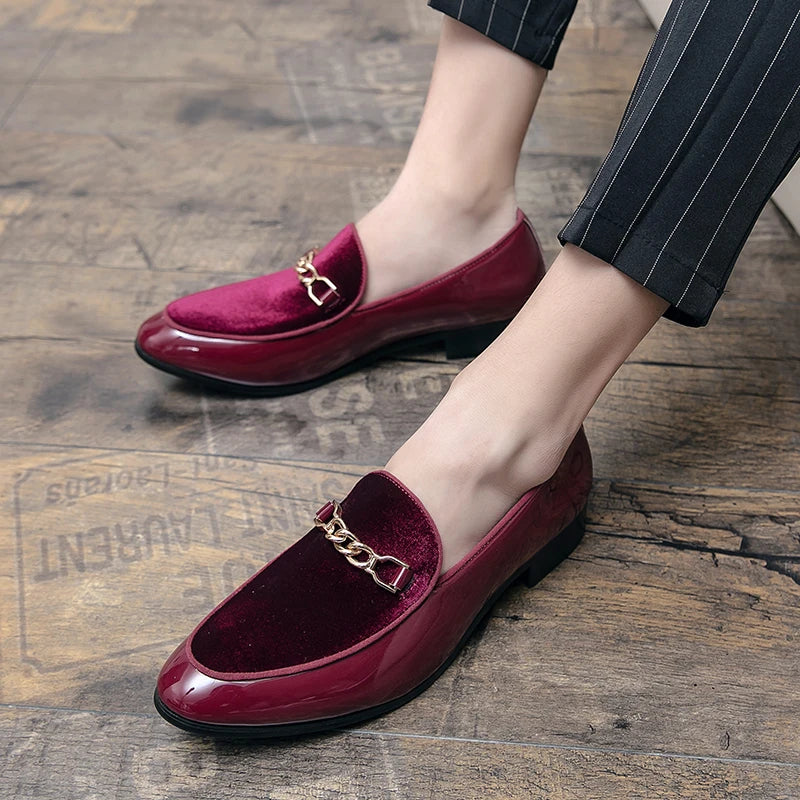 Gatsby Velvet Loafer