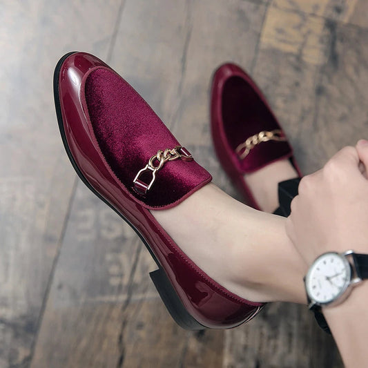 Gatsby Velvet Loafer