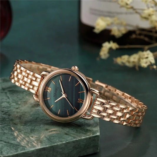 Athena Marble Dial Watch