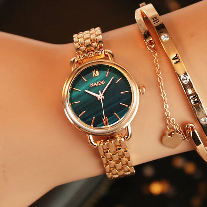 Athena Marble Dial Watch