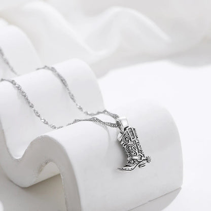 Legacy Cowgirl Boot Necklace