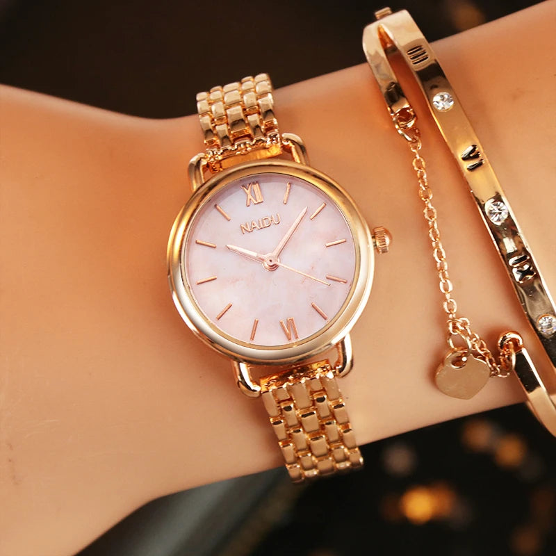 Athena Marble Dial Watch