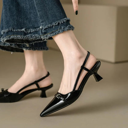 Diorcé Rouge Slingback Heel