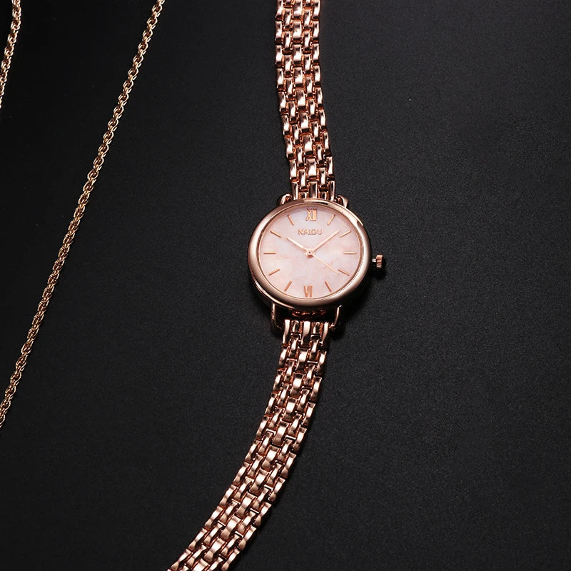 Athena Marble Dial Watch