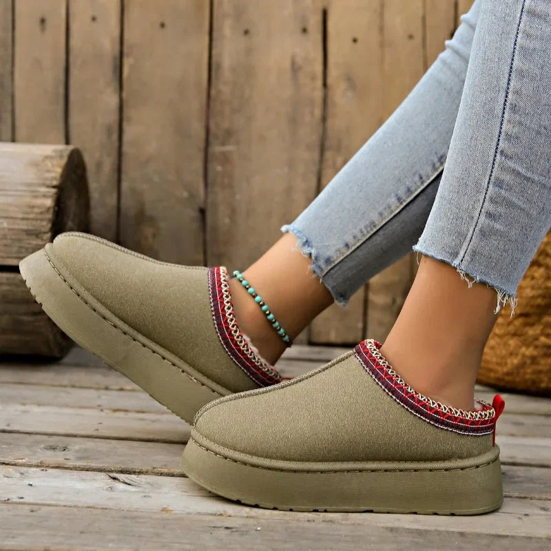 Alpine Fleece Mules