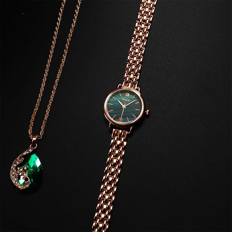 Athena Marble Dial Watch