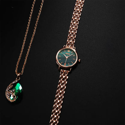 Athena Marble Dial Watch