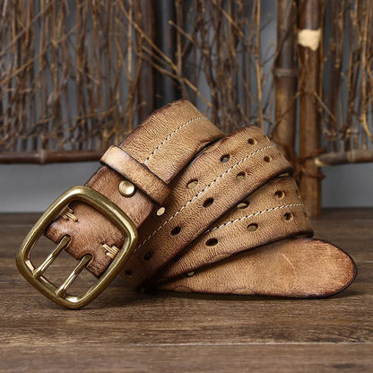 Ascot Full-Grain Leather Belt