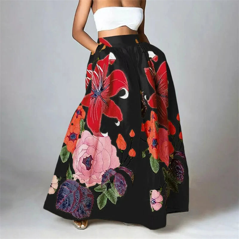 Eden Botanical Maxi-Skirt