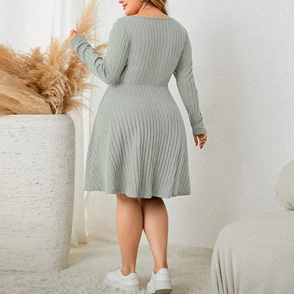 Avani Soft-Knit Ribbed Dress