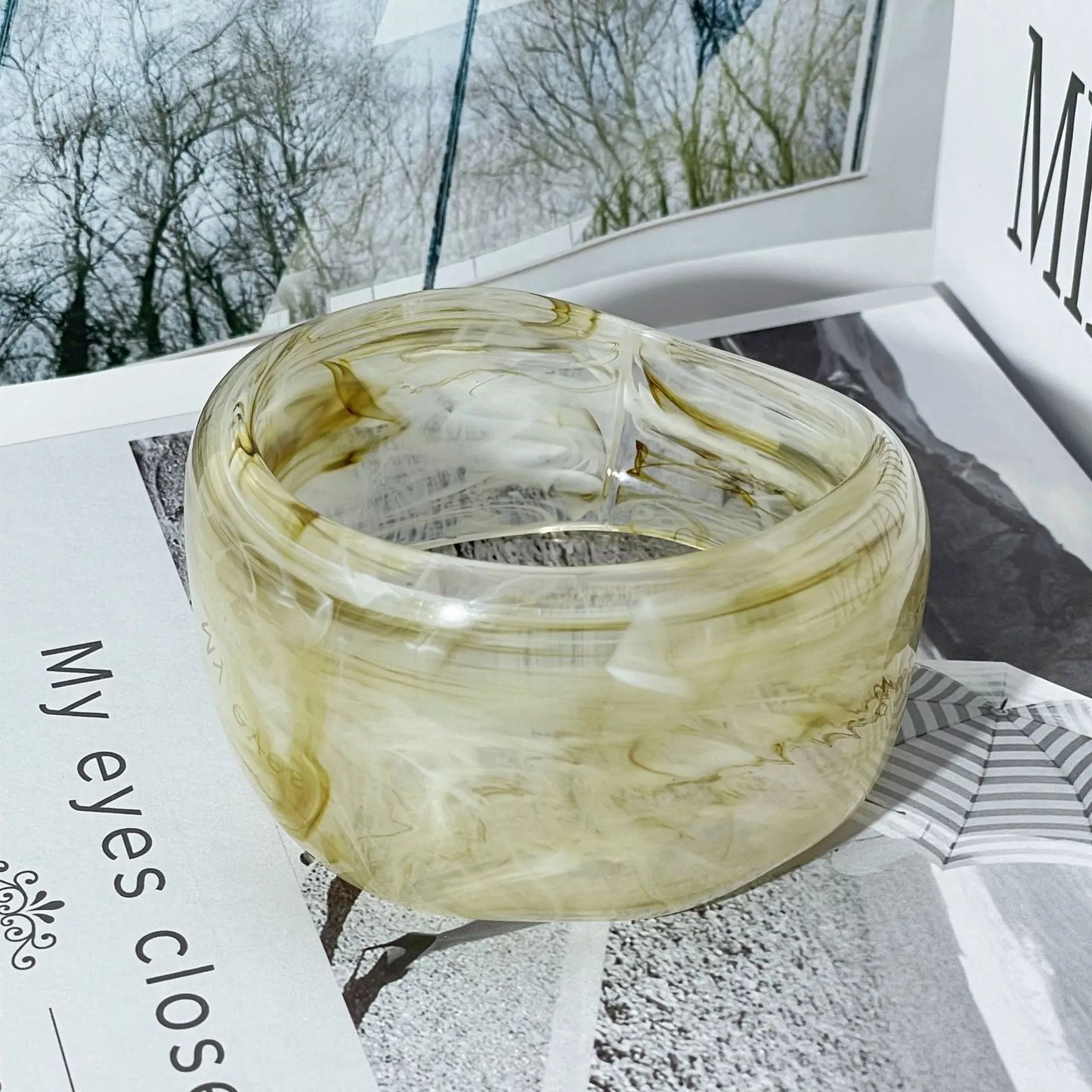 Genevieve Irregular Bangle