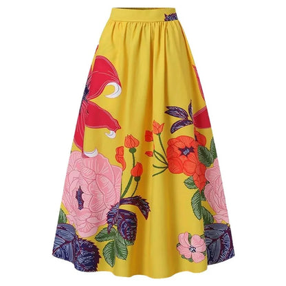 Eden Botanical Maxi-Skirt