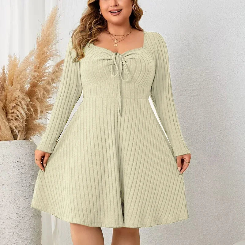 Avani Soft-Knit Ribbed Dress