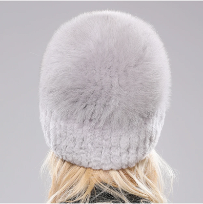 Giovanna Fox Fur Beanie