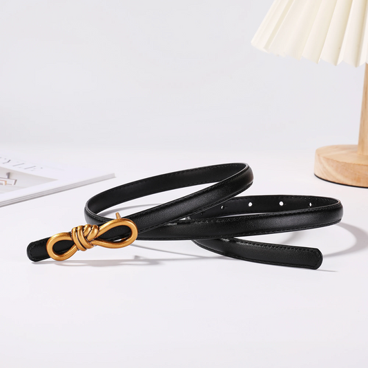 Belladonna Leather Knot Belt