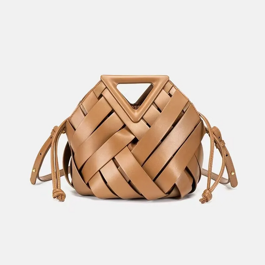 Aeris Woven Bucket Bag