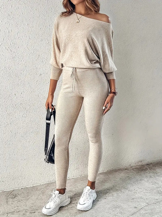 Belaire Ribbed Knit Set